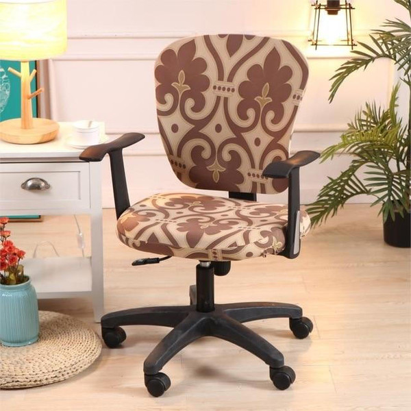 Housse Extensible Decorative Pour Chaise De Bureau zaxx