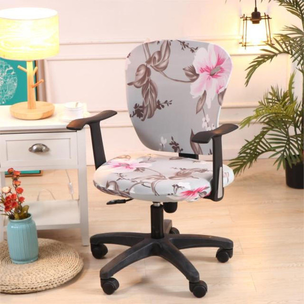 Housse Extensible Decorative Pour Chaise De Bureau zaxx