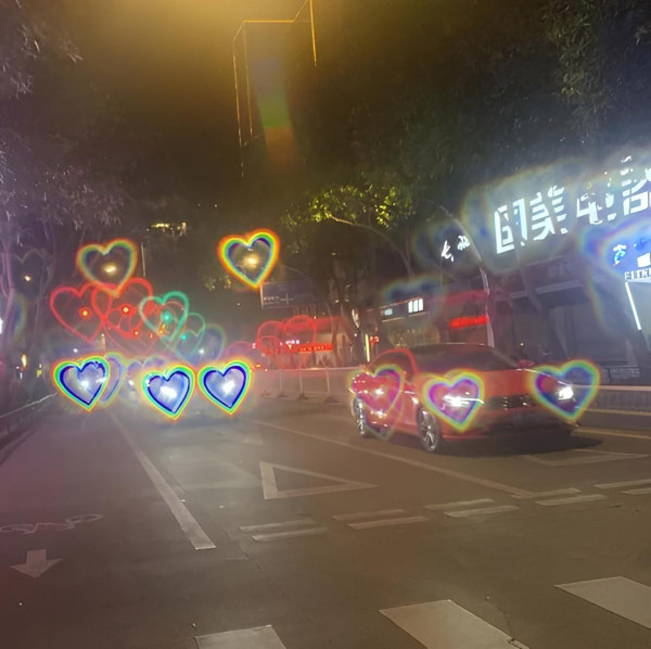 Lunettes De Diffraction - Effet De Lumière Cœur zaxx