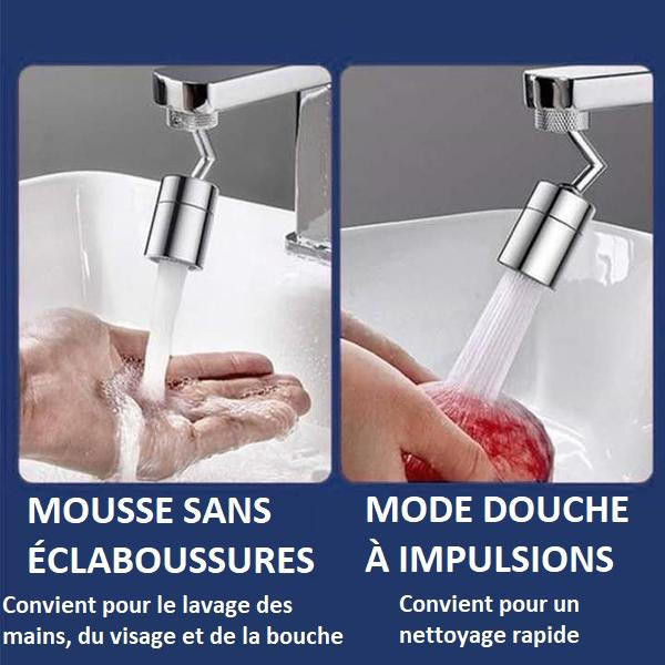 Acheter Robinet de cuisine, bain-douche, filtre anti-éclaboussures,  dispositif de robinet, buse de tête, économie d'eau, couleur aléatoire JM08