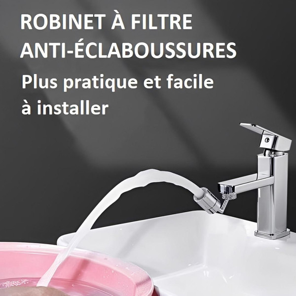 Robinet Universel Anti-éclaboussures zaxx