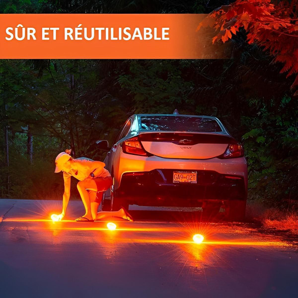 Éclairage d'Urgence Magnétique Pour Véhicule zaxx