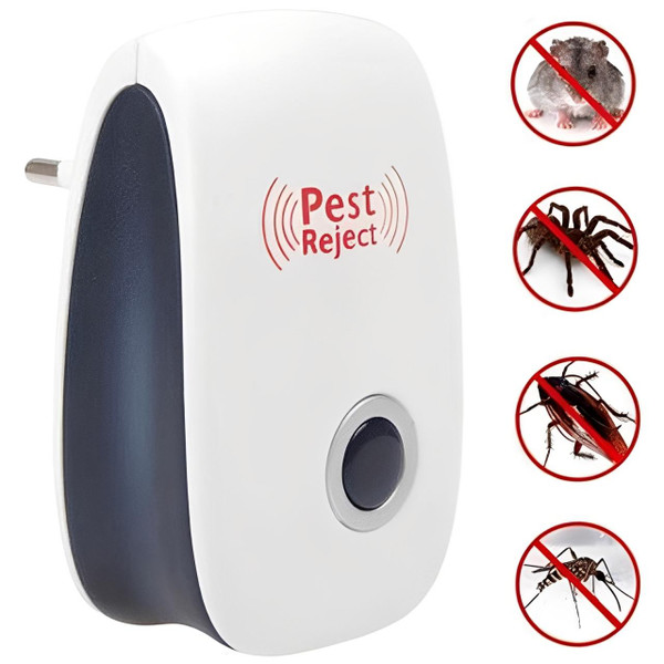 PESTREPEL™: Insectifuge à Ultrasons pour Insectes et Rongeurs PESTREPEL™: Insectifuge à Ultrasons pour Insectes et Rongeurs zaxx