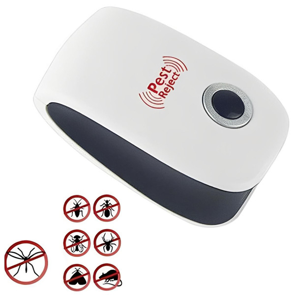 PESTREPEL™: Insectifuge à Ultrasons pour Insectes et Rongeurs PESTREPEL™: Insectifuge à Ultrasons pour Insectes et Rongeurs zaxx