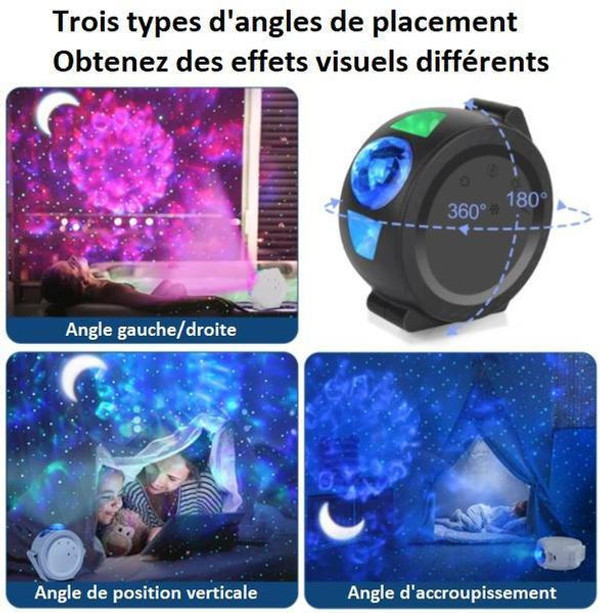 Projecteur ciel étoilé