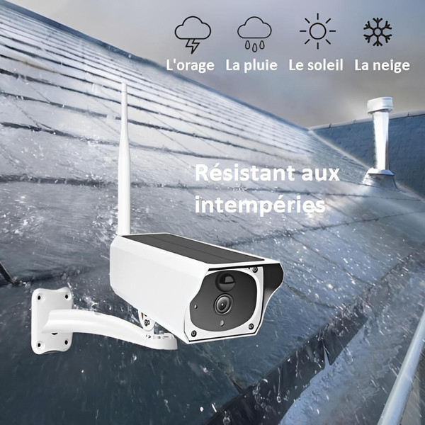Caméra De Surveillance Sans Fil Solaire CameSafe™ zaxx
