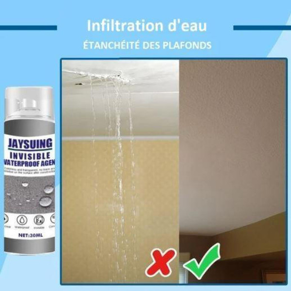 Spray scellant anti-fuite 30 ml Polymère scellant Maroc