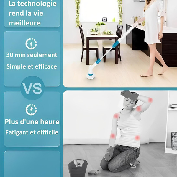 Balai Electrique Sans Fil - EasyBroom™ zaxx