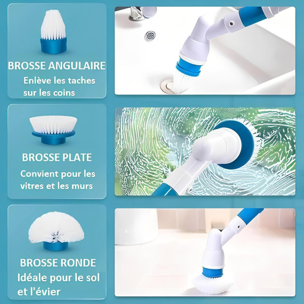 Balai Electrique Sans Fil - EasyBroom™ zaxx