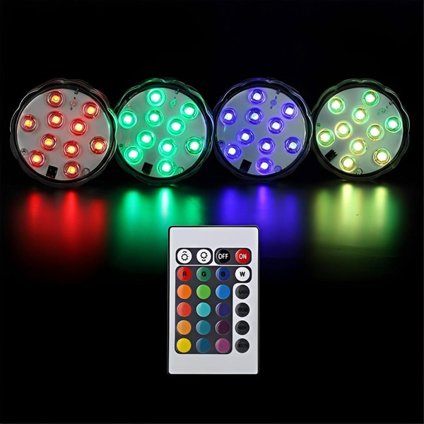 Lampes LED Submersibles (lot de 4) zaxx