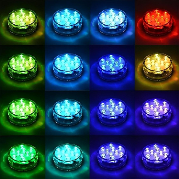 Lampes LED Submersibles (lot de 4) zaxx