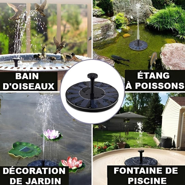 Fontaine Bionique à Énergie Solaire zaxx
