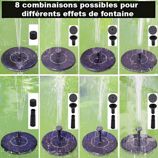 Fontaine Bionique à Énergie Solaire zaxx