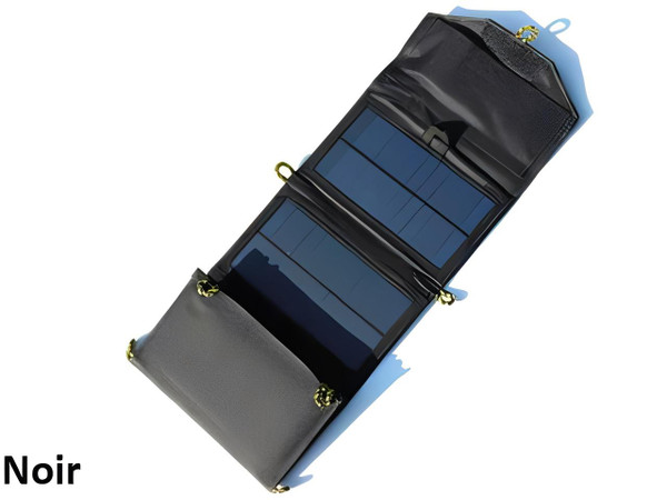 Chargeur de téléphone - panneau solaire portable 8W zaxx
