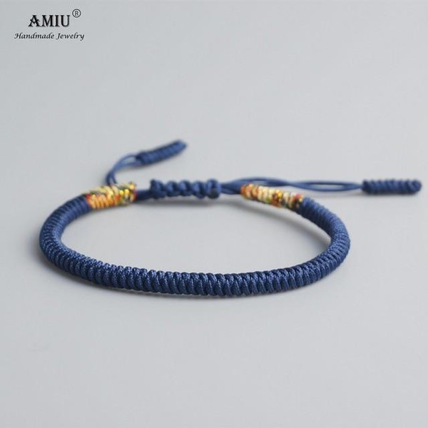 Bracelet de cordes tibetain fait a la main zaxx