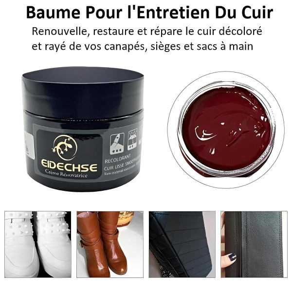 Baume Pour Cuir - Utilisation Facile et Agréable zaxx
