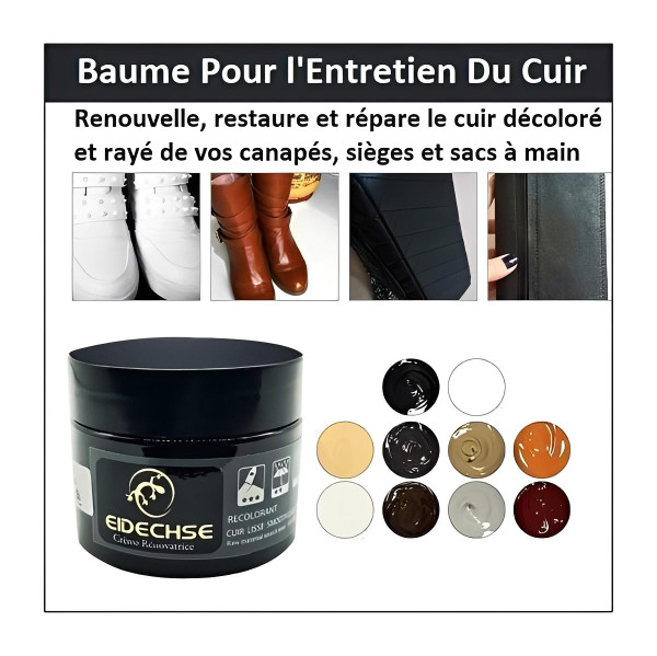 Baume Pour Cuir - Utilisation Facile et Agréable zaxx