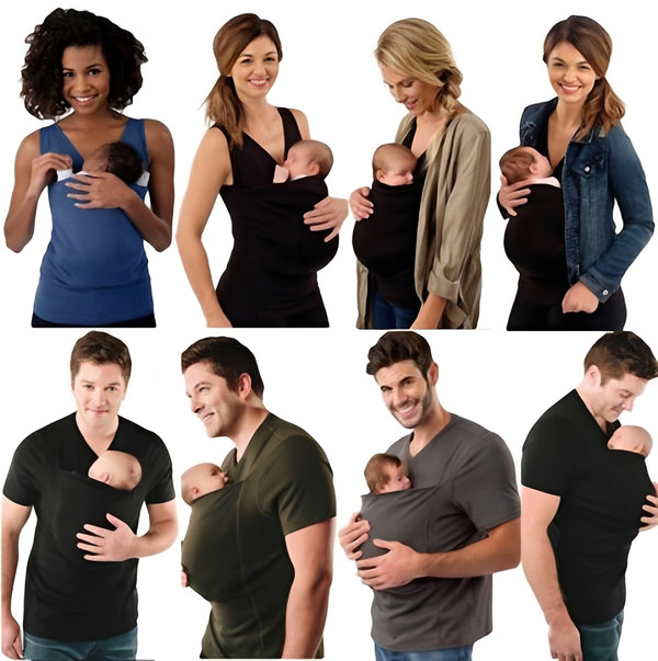 T-shirt Porte-Bébé Kangourou zaxx