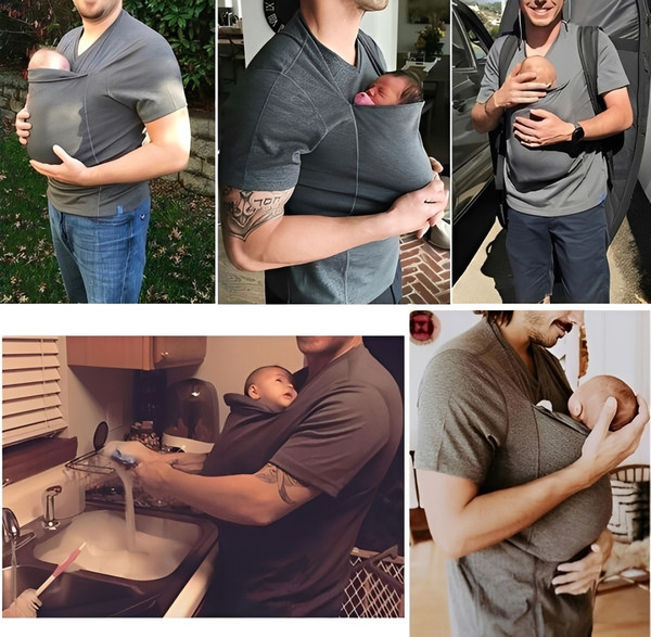 T-shirt Porte-Bébé Kangourou zaxx
