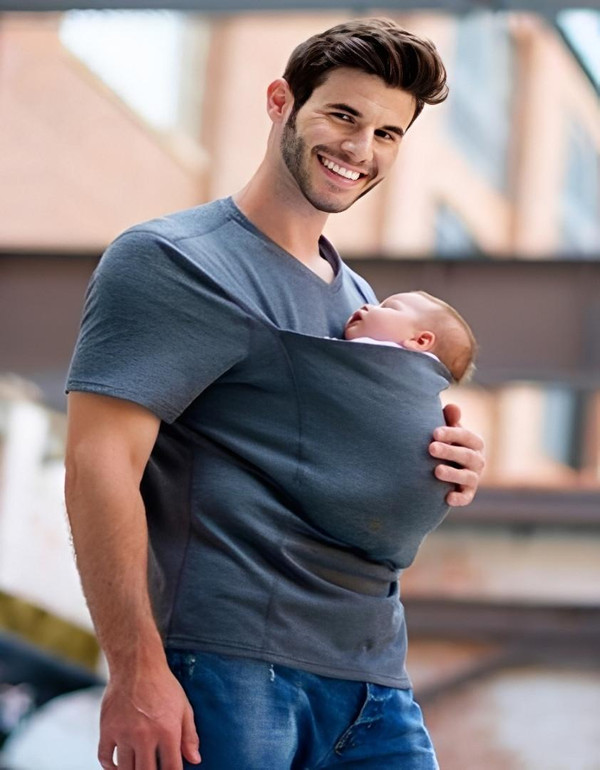 T-shirt Porte-Bébé Kangourou zaxx
