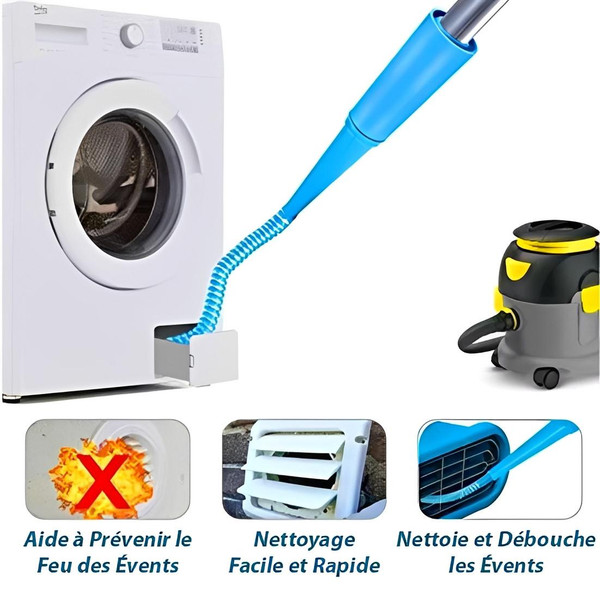 Embout avec Tube d'Aspiration pour Aspirateur zaxx