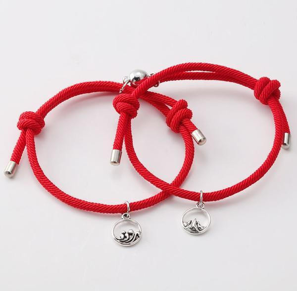 Bracelets De Couple Magnetiques - 2 pieces zaxx