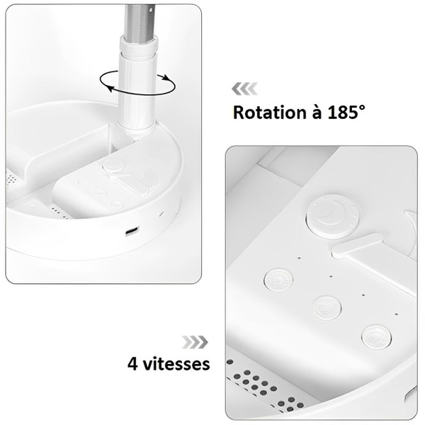 Ventilateur Pliable à Eau - Brumisateur Ventilateur Pliable à Eau - Brumisateur zaxx