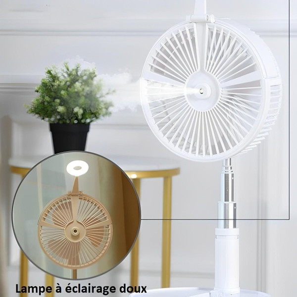 Ventilateur Pliable à Eau - Brumisateur Ventilateur Pliable à Eau - Brumisateur zaxx