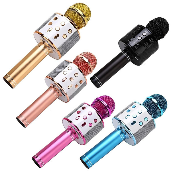Micro Karaoké Sans Fil - Fonction Bluetooth zaxx