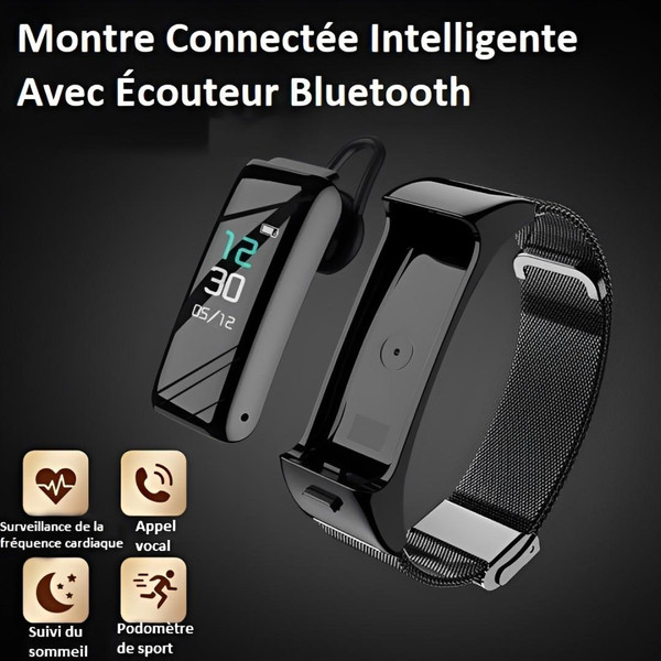Montre Connectée Avec Écouteur Bluetooth - WatchNext™ zaxx