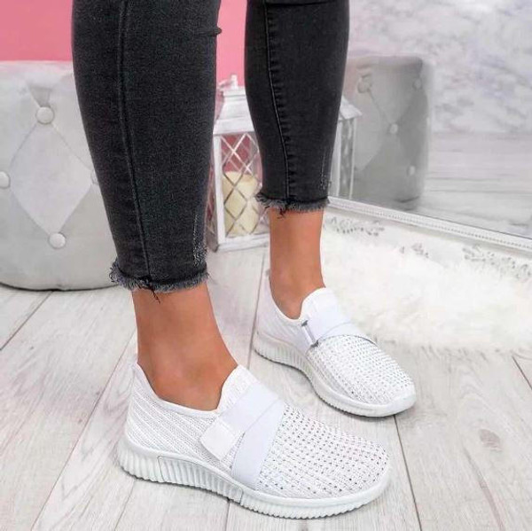 Baskets L g res Velcro Scratch pour Femme Fille Sneakers