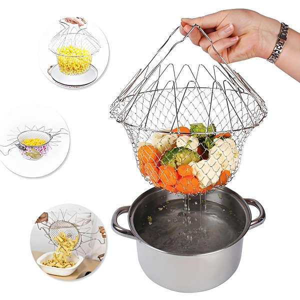 Panier - passoire multifonction pour la cuisine zaxx