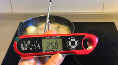 Thermomètre de cuisine pour cuisiner au degré près, comme un chef !