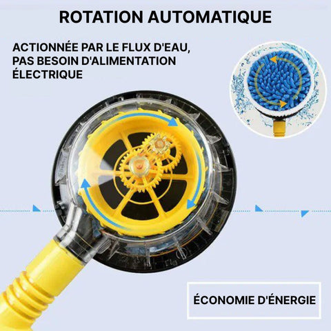 Brosse De Lavage Voiture Extensible 151 Cm – Tête Souple 25 Cm Anti-Rayures, Pour Voiture, Bateau, SUV, Façade