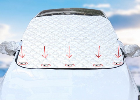 Couverture D'extérieur, Pare-brise Pour Voiture, Protection Contre La  Neige, Protection Contre La Glace Pour Voiture, Imperméable Bâche De  Voiture - Pare-brise Parasols - AliExpress