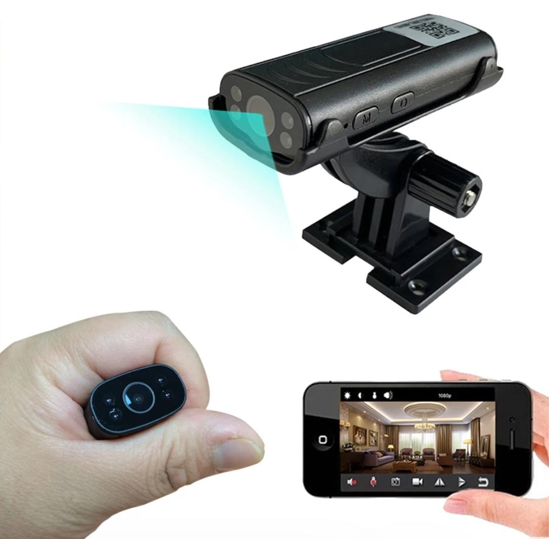 Mini caméra Wifi sans fil avec Vision nocturne – Go Conect – Meilleur site  d'achat