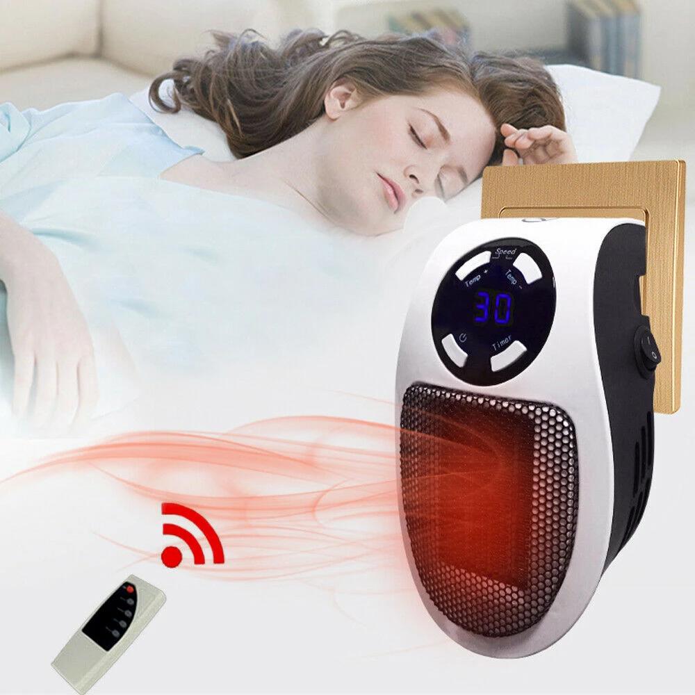 SHPEHP Radiateur Électrique Intérieur Portable avec Thermostat,Chauffage  Rapide Chambre Petit Chauffage,avec Protection Contre Surchauffe Et