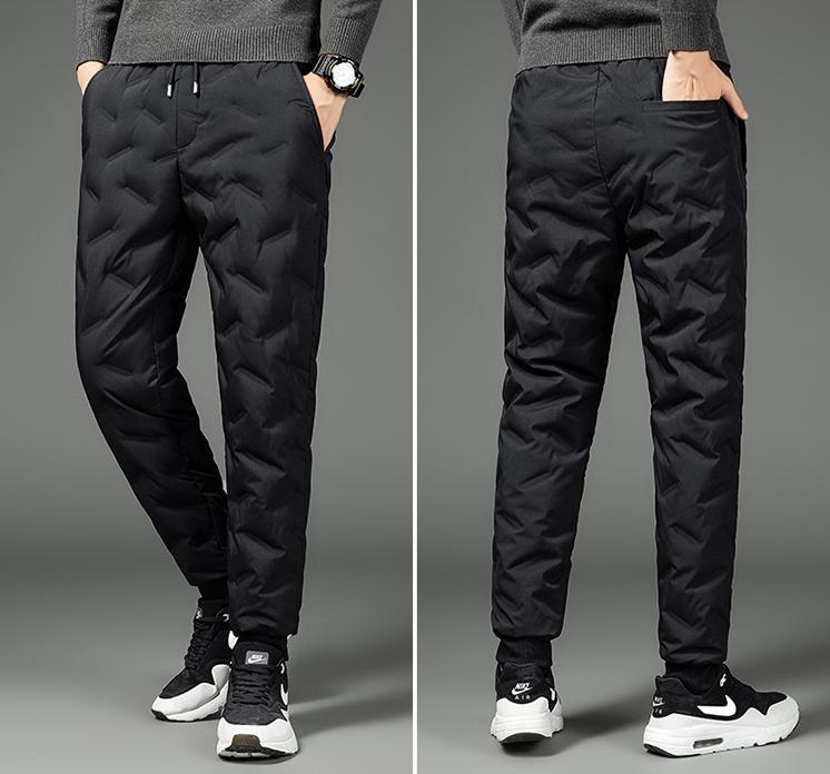 Pantalon Polaire Homme Doublure en Polaire paissie Pantalon Chaud Hiver  Jogging avec Poches Zippes noir Noir - Cdiscount Prêt-à-Porter