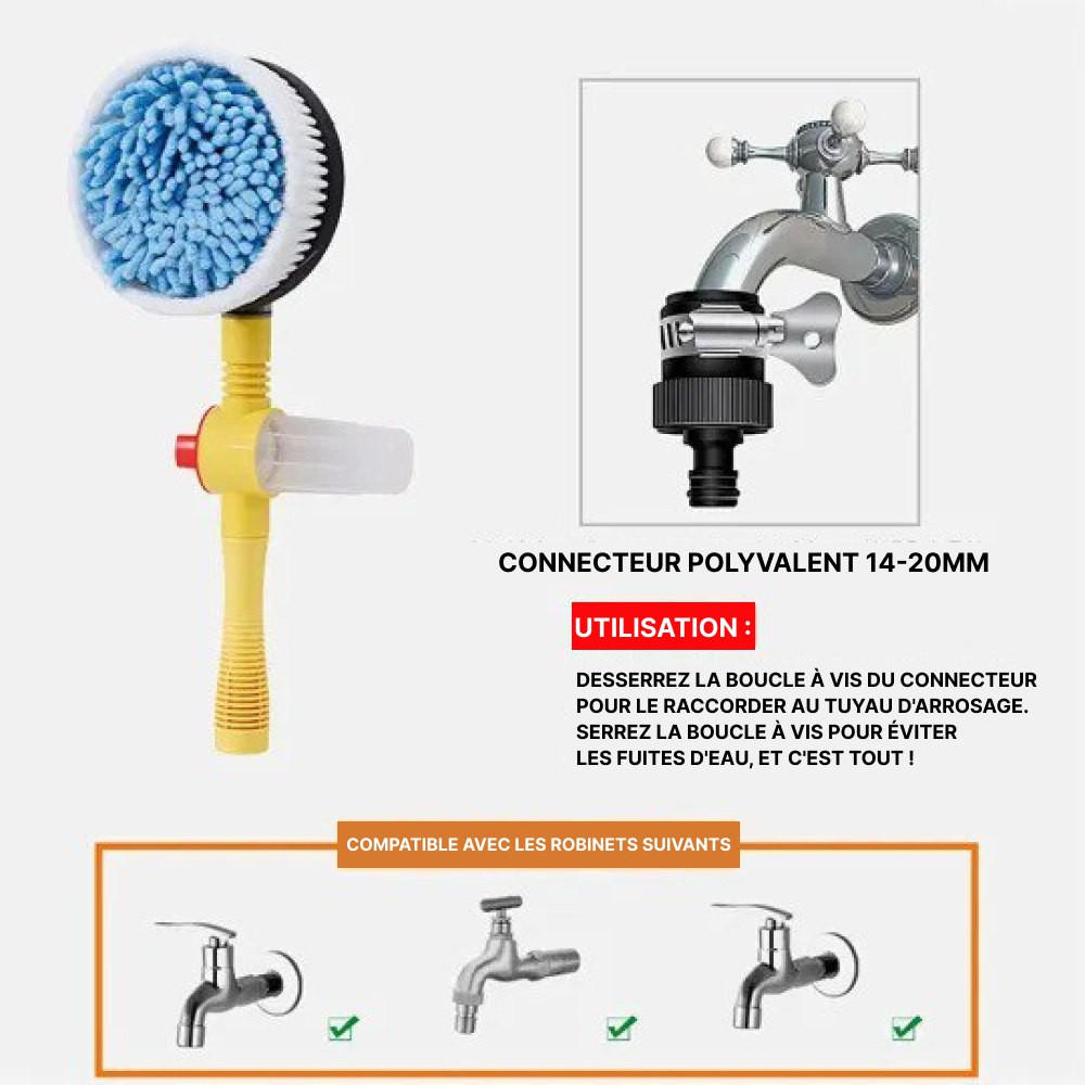 10 Torchons Microfibre Double Couche 20x20cm - Nettoyage Sans Rayure Cuisine, Salle De Bain - Réutilisables - 3