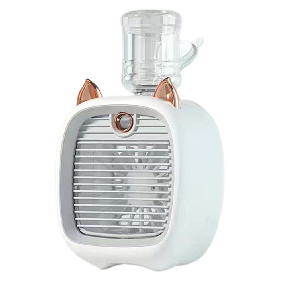 K-001 Ventilateur à Cou Portable Climatiseur Air Climatiseur  Refroidissement Électricité USB Ventilateur de Réchauffeur de Cou  Rechargeable Créant Une