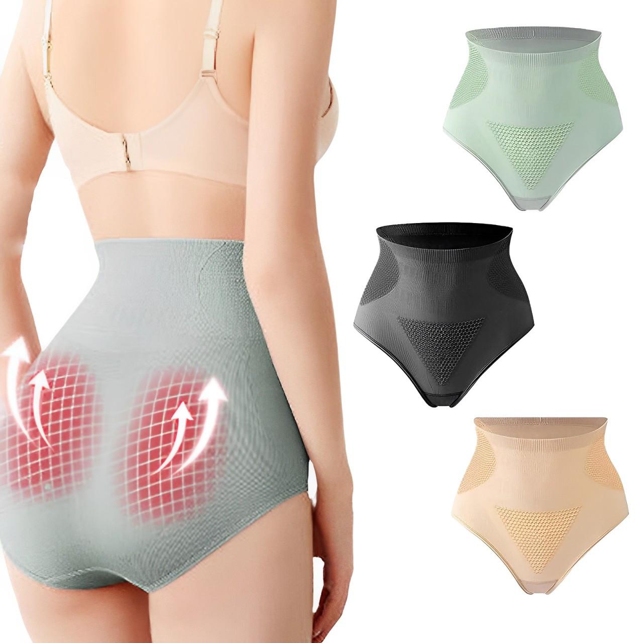 Culotte Gainante Femme Taille Haute – Ventre Plat, Sans Coutures, Invisible Sous Les Vêtements