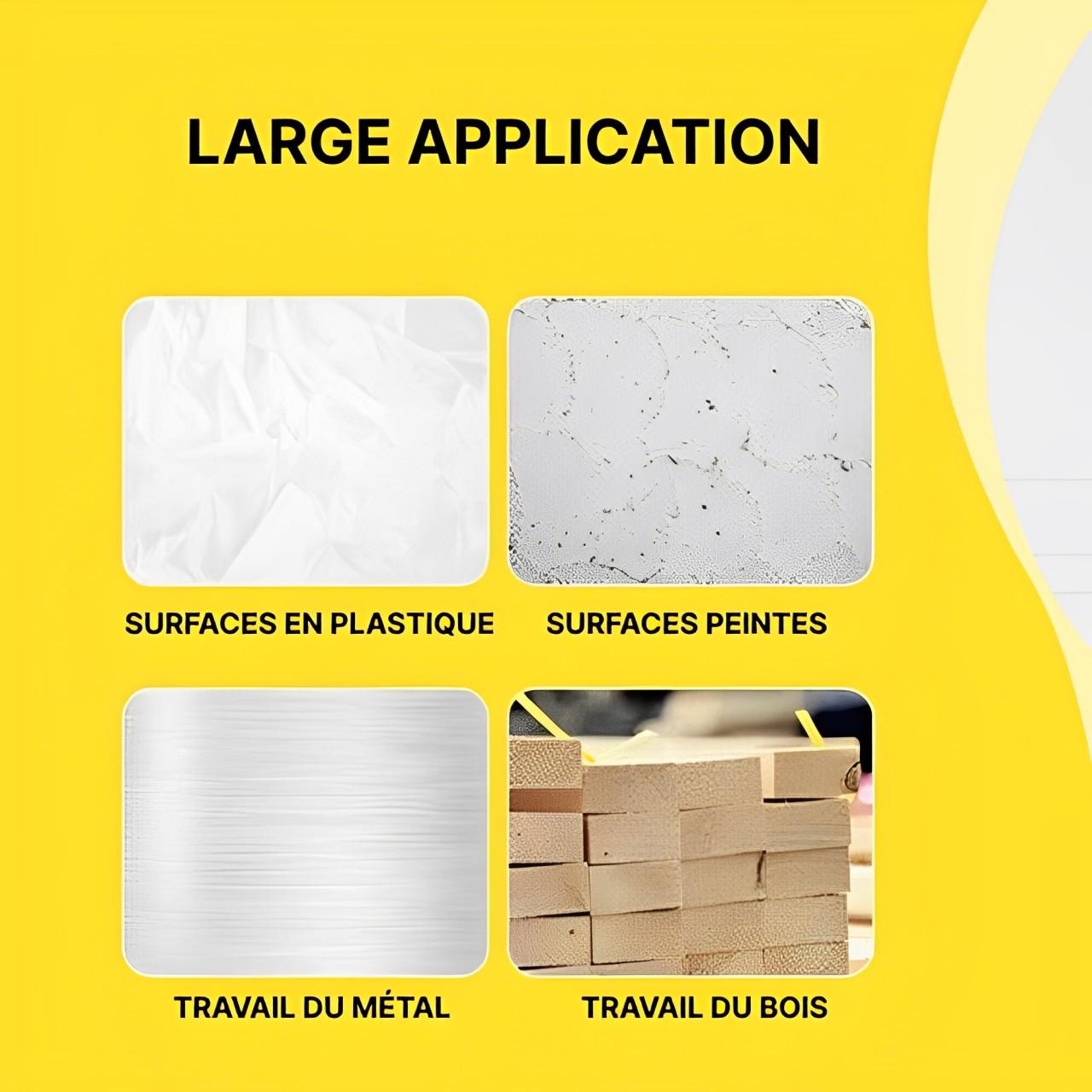 3M™ Hookit™ Bloc de ponçage flexible pour extraction de poussière 35825, 133 mm x 67 mm