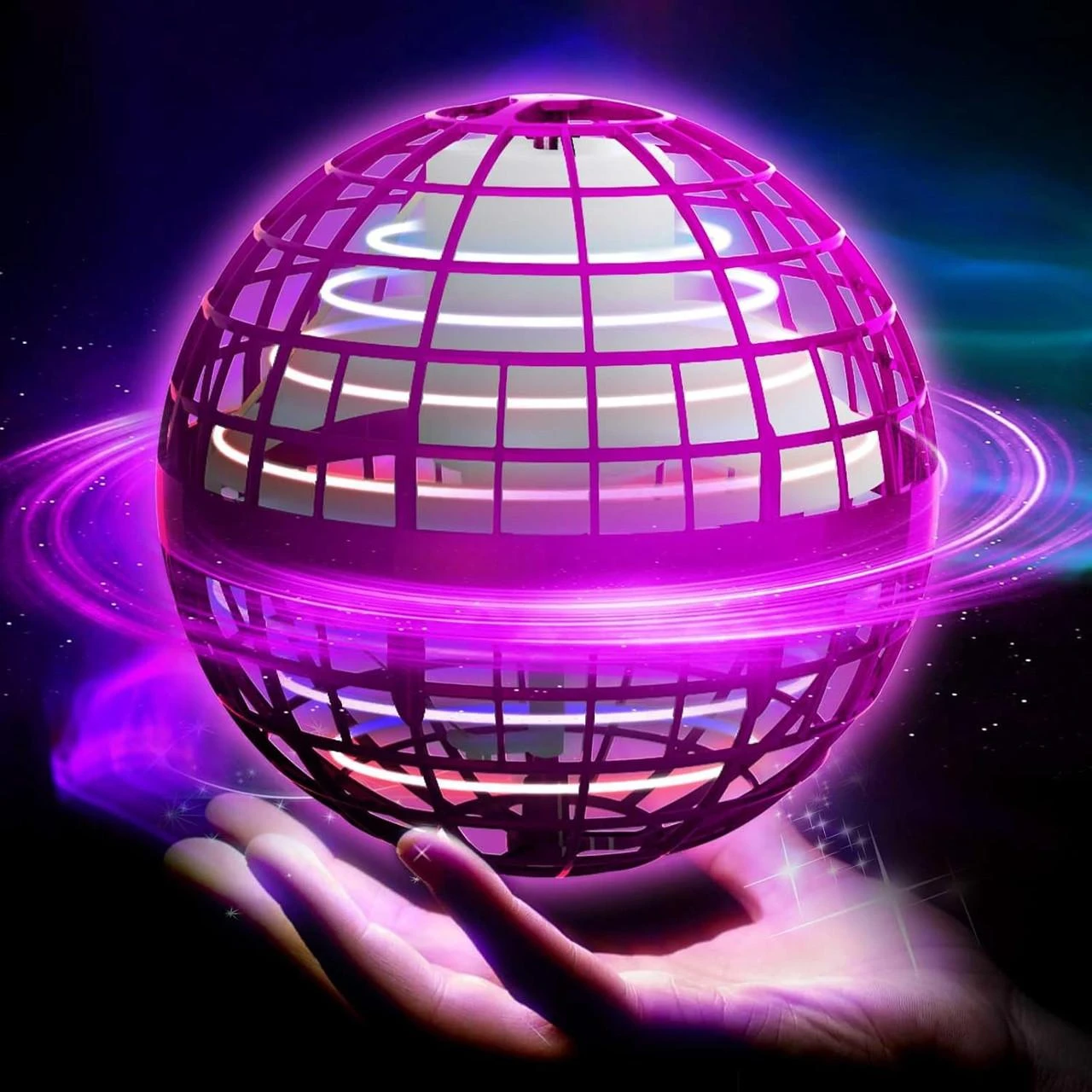 Jouet Volant - Boule Lumineuse - Télécommandé - Pour Enfants - Utilisation Extérieure - Sport