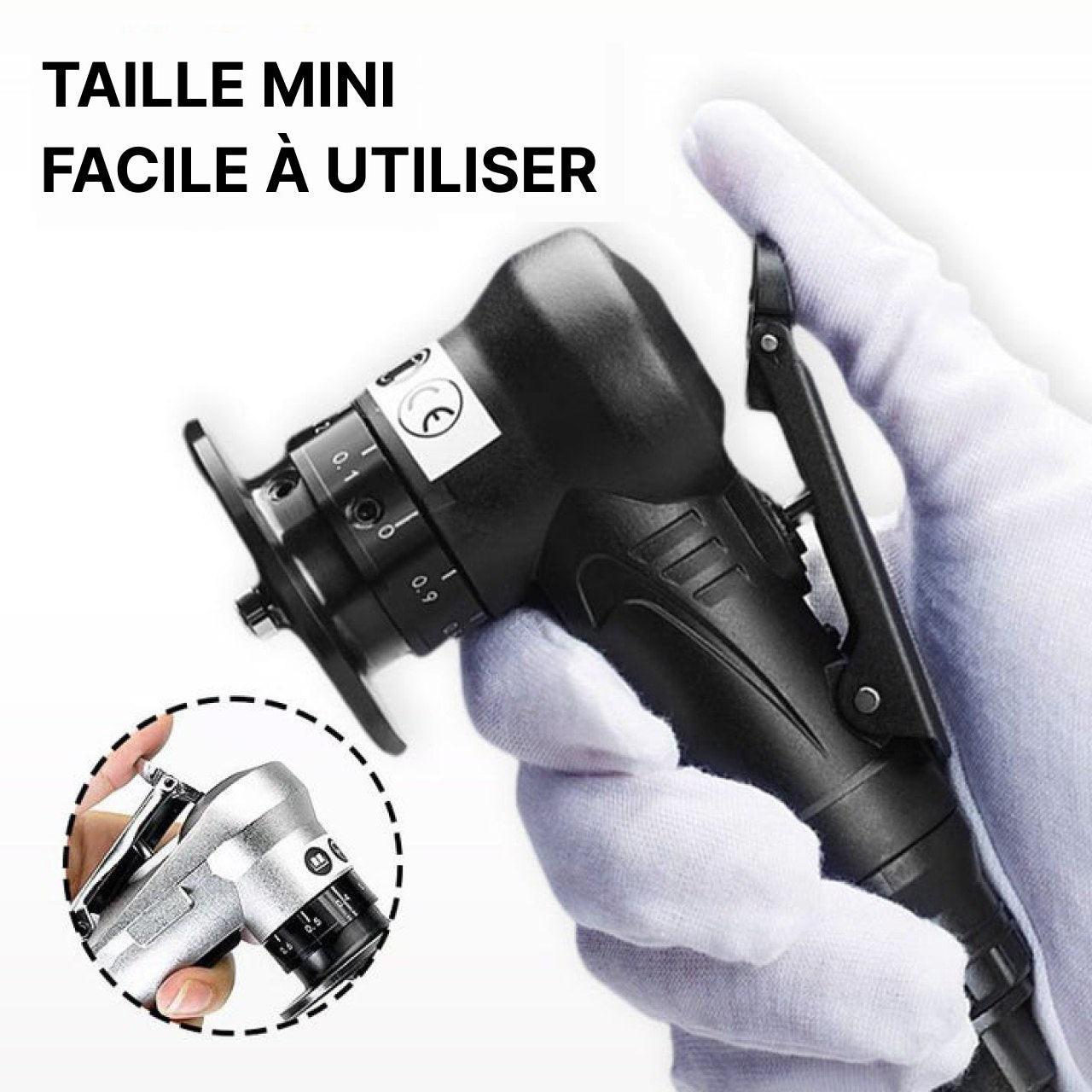 Mini Machine à Chanfreiner Pneumatique 30000 RPM 2 En 1 - Ébavurage Chanfrein Avec Inserts