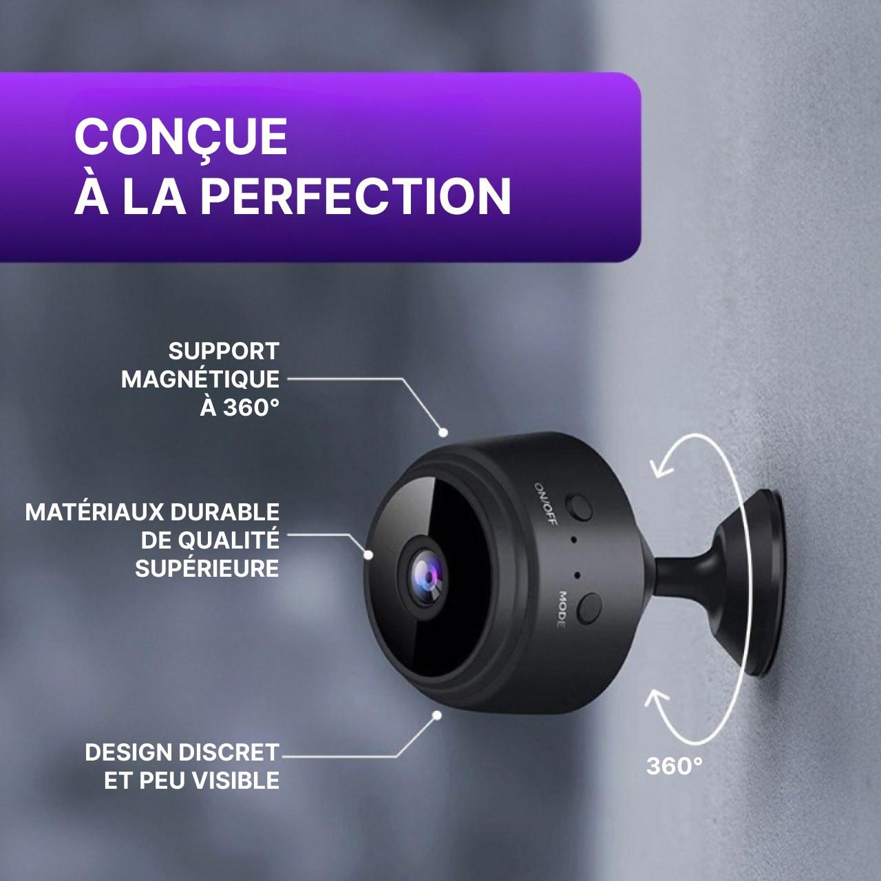 Type 1-Mini caméra de surveillance sans fil, caméscope de nuit