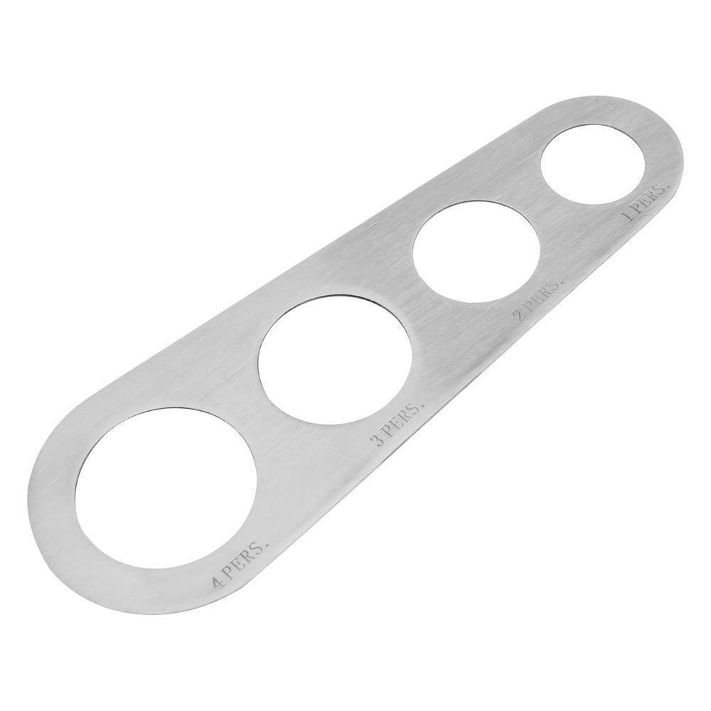 Outil de mesure de spaghetti en acier inoxydable Mesureur de pâtes 4  Portions Outils de cuisson Gadgets de contrôle pour la cuisine à domicile 