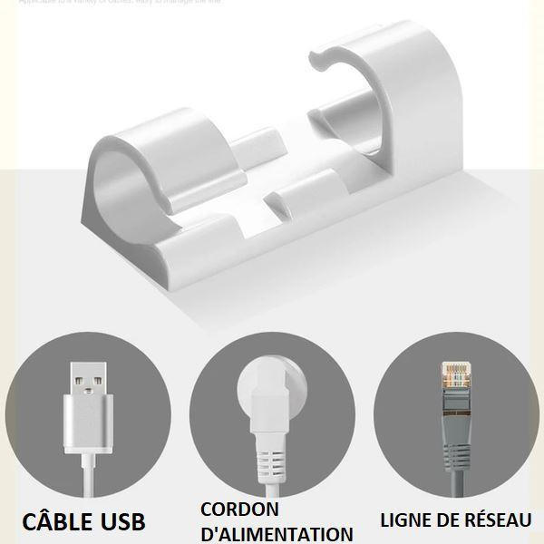 Attache-fils électriques (Lot de 20 pièces)