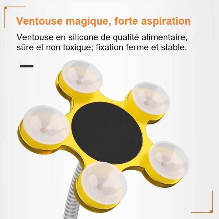 Support De Téléphone Avec Ventouse Double Face