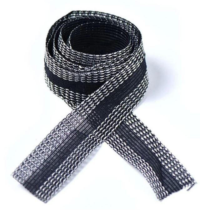 Willstar Ruban adhésif thermocollant pour ourlet de pantalon pour ourlet de  tissu Ruban de fusion thermocollant pour pantalon de vêtements (Noir, 2,5  cm x 5,5 m) 