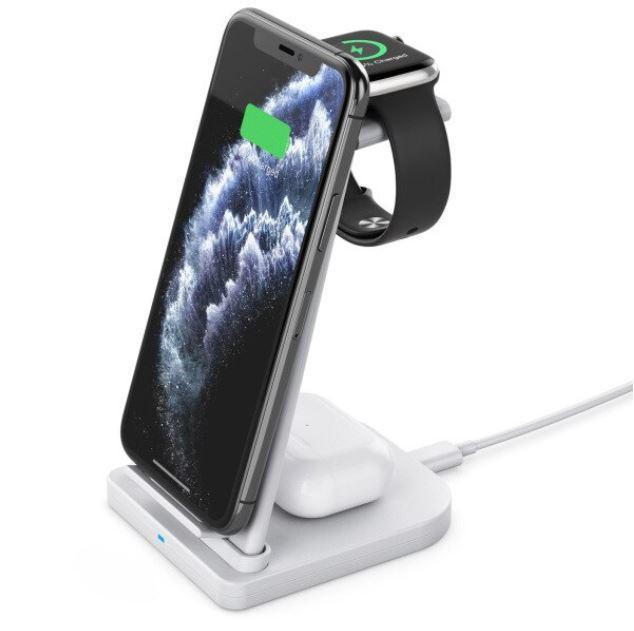Socle De Chargement Sans Fil  Chargeur Induction Iphone - Samsung